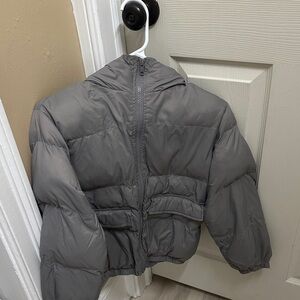 Gray Puffer Jacket